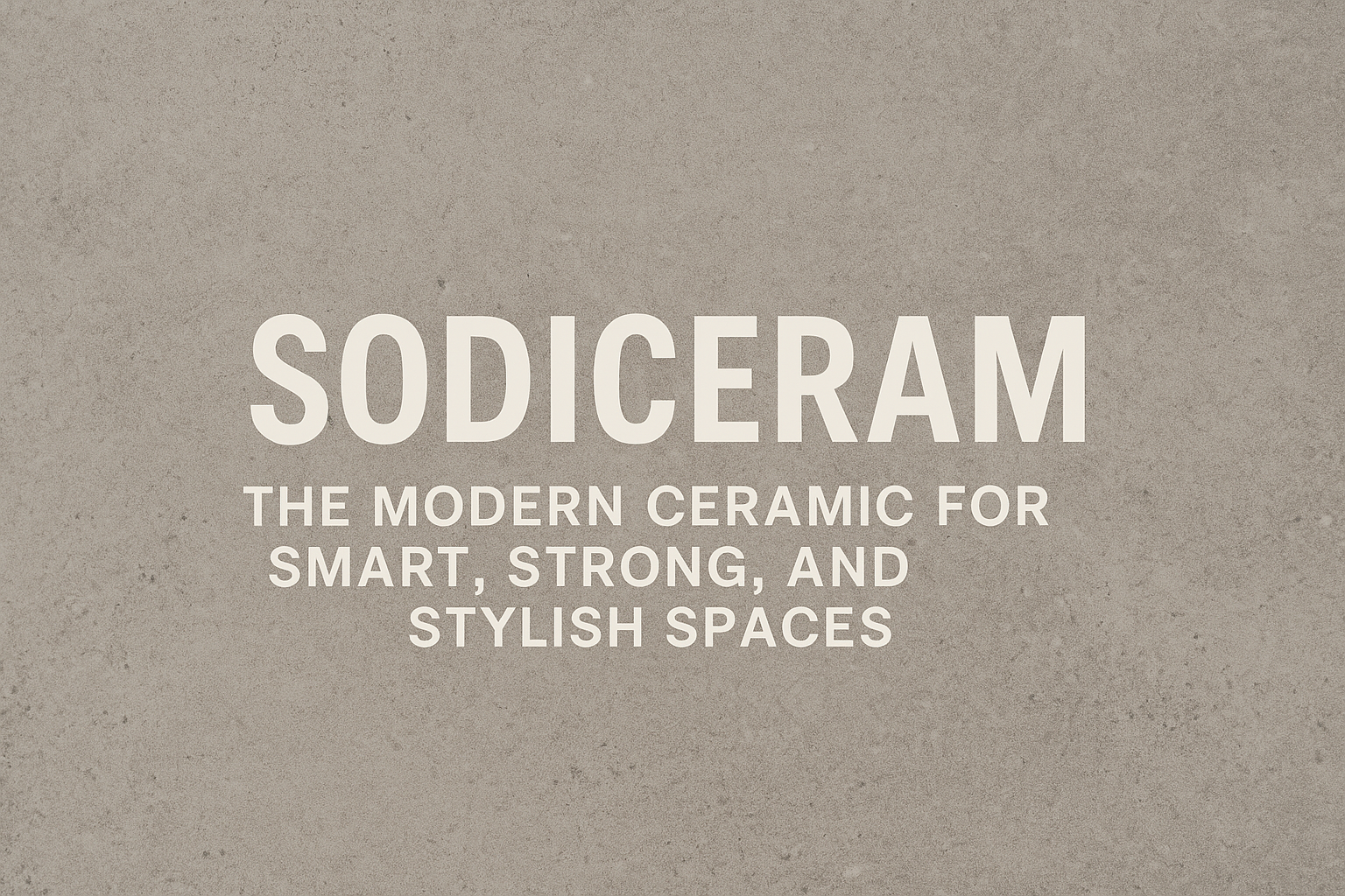 Sodiceram